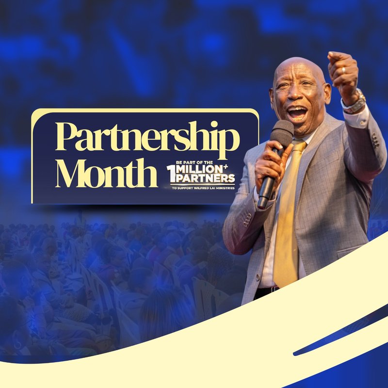 Partnership Month — be part of the 1 Million+ Partners to support Wilfred Lai Ministries
